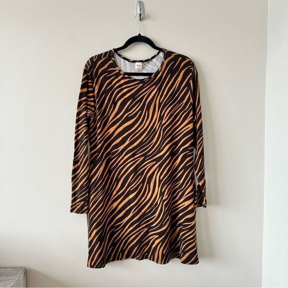 Smash & Tess - Animal Print Swing Dress (Size: Small) - Picture 2 of 7